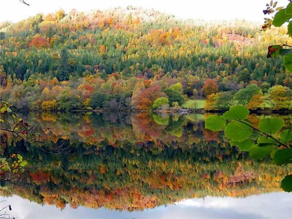 Autumn walking vacation in the Scottish Highlands