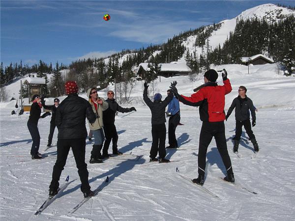 Cross country skiing in Norway