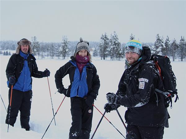 Finland winter activity vacation & Northern Lights