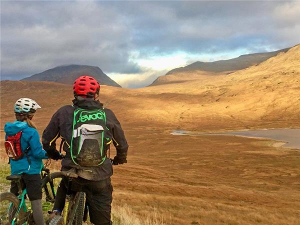 Mountain biking vacation in Scotland