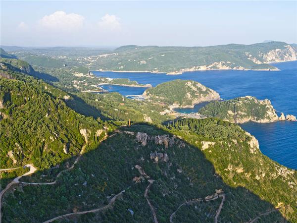 North Corfu Trail hiking vacation, Greece