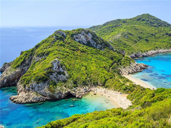 North Corfu Trail hiking vacation, Greece