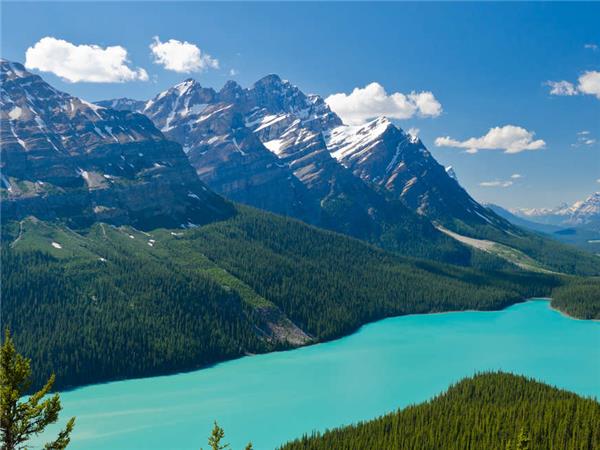 Walking in the Canadian Rockies vacation