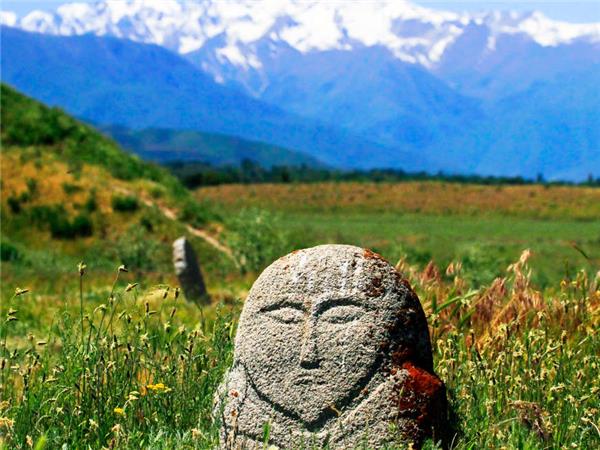 Walking in Kyrgyzstan vaction