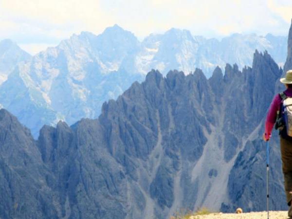 Dolomites guided walking vacation in Italy