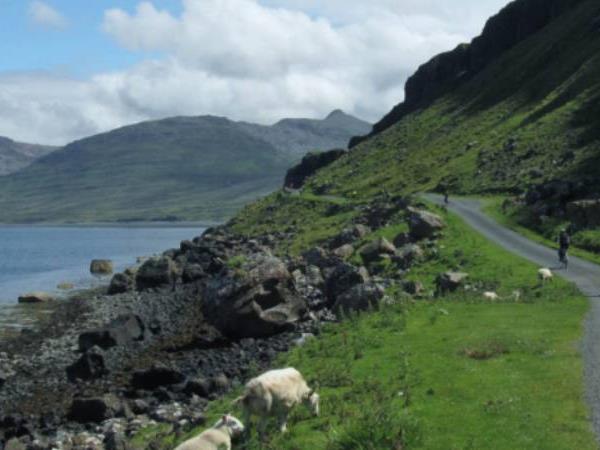 Scotland by boat and bike vacation