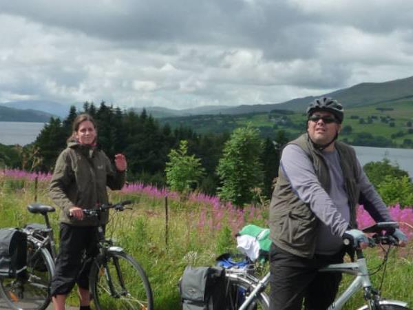 Scotland by boat and bike vacation