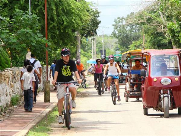 Yucatan biking vacation in Mexico