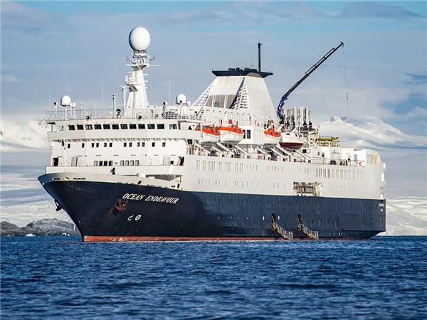 Antarctic whale watching cruise