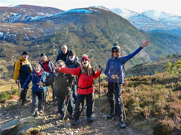 Cairngorms wildlife winter adventure