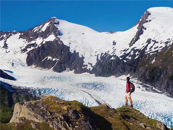 Hiking in Alaska vacation