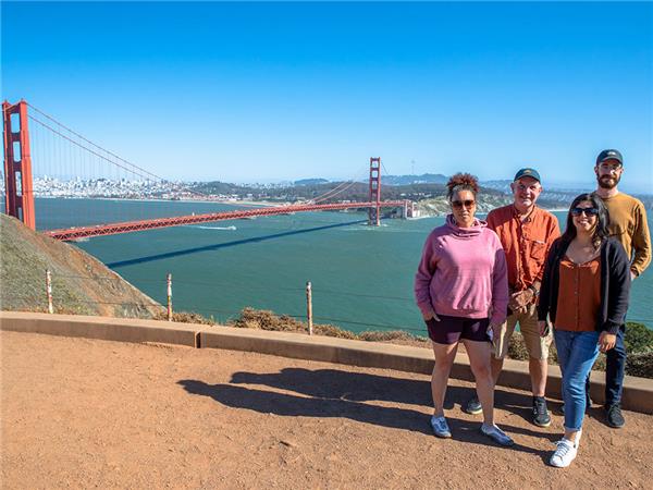 Portland to San Francisco tour