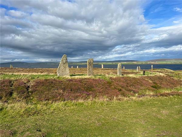 Orkney biking vacation in Scotland, e-bikes
