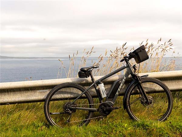 Orkney biking vacation in Scotland, e-bikes