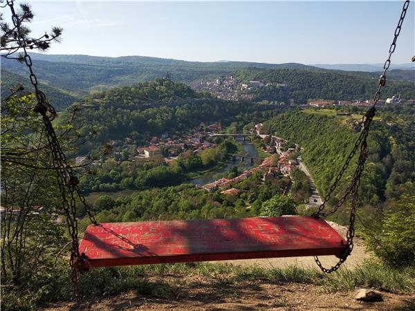 Hiking in the Balkan mountains