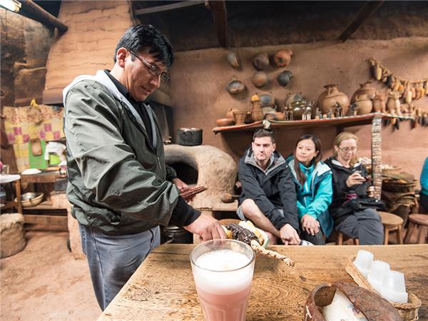 Peru small group tour, a food adventure