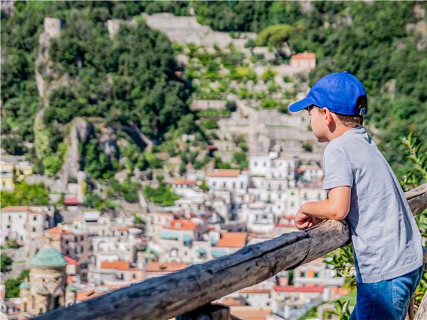 Amalfi coast family vacation in Italy