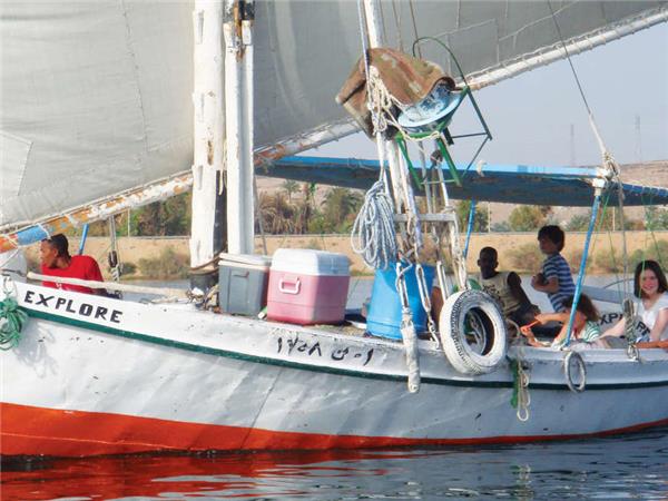 Family vacation in Egypt, Egyptian adventure
