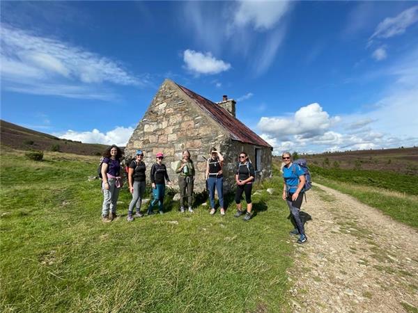 Women only retreat in the Cairngorms NP, Scotland