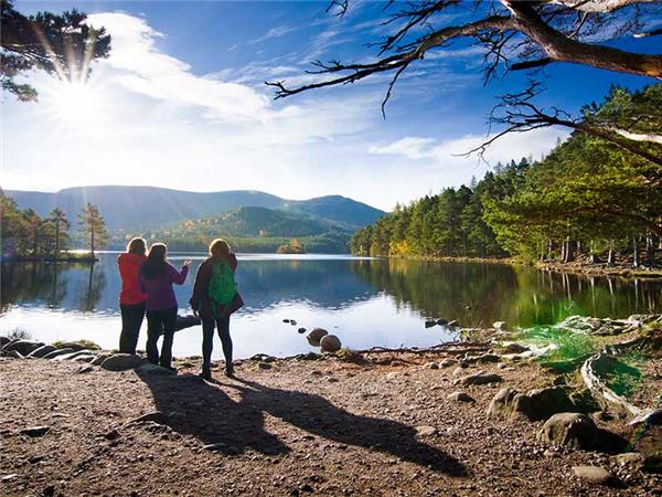 Women only retreat in the Cairngorms NP, Scotland