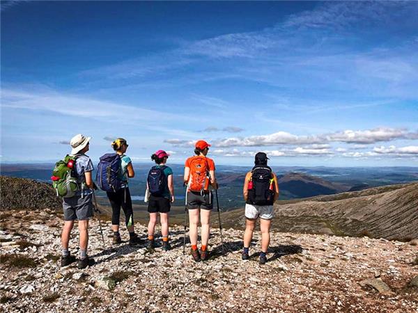 Women only retreat in the Cairngorms NP, Scotland