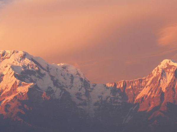 Nepal family vacation, walking in the Annapurnas