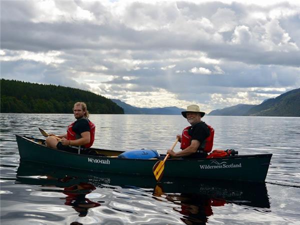 Canoeing vacation in Scottish Highlands