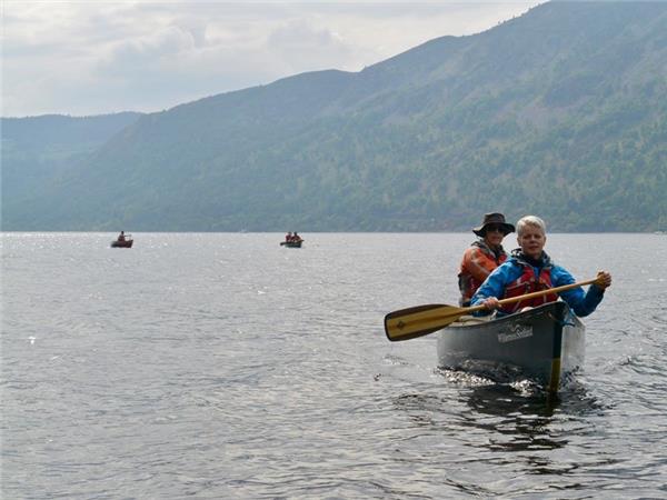 Canoeing vacation in Scottish Highlands