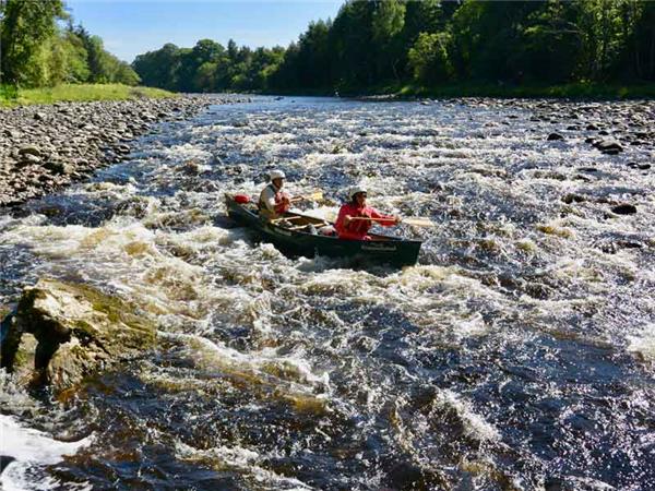 Canoeing vacation in Scottish Highlands