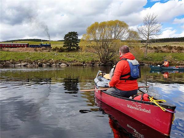 River Spey canoeing vacation in Scotland
