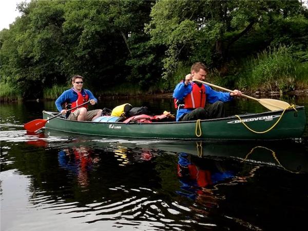 River Spey canoeing vacation in Scotland