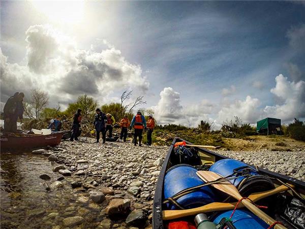 River Spey canoeing vacation in Scotland