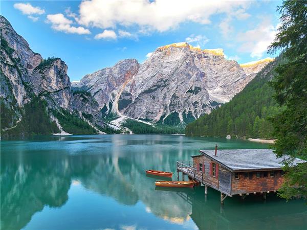 Dolomites summer hiking vacation in Italy