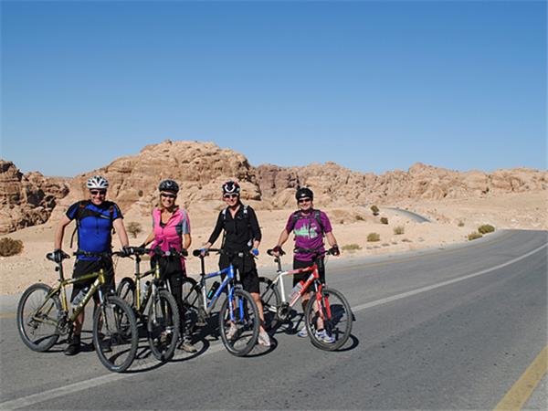 Petra and Wadi Rum by bike, Jordan