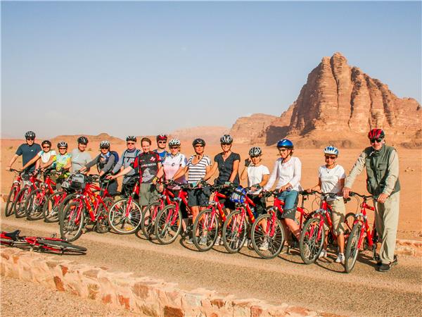 Petra and Wadi Rum by bike, Jordan Responsible Travel