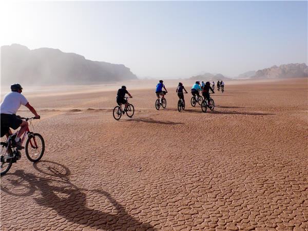 Petra and Wadi Rum by bike, Jordan