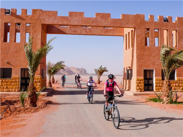 Petra and Wadi Rum by bike, Jordan