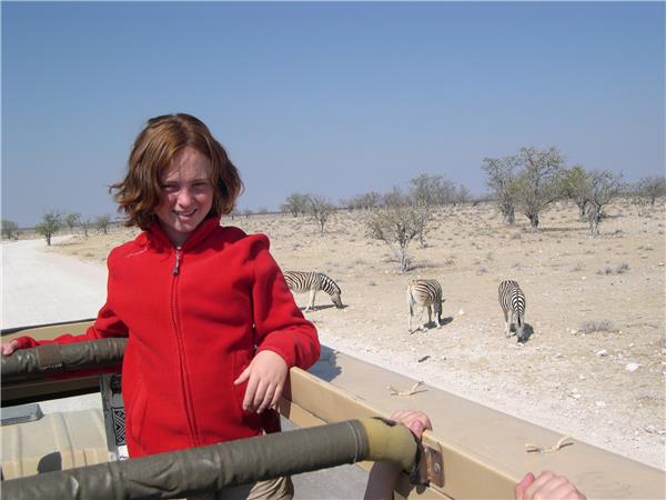 Family safari in Namibia