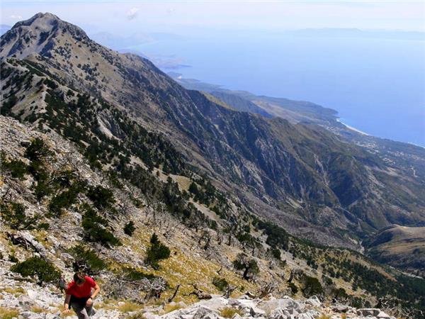 Walking Albania's coastal trails small group vacation
