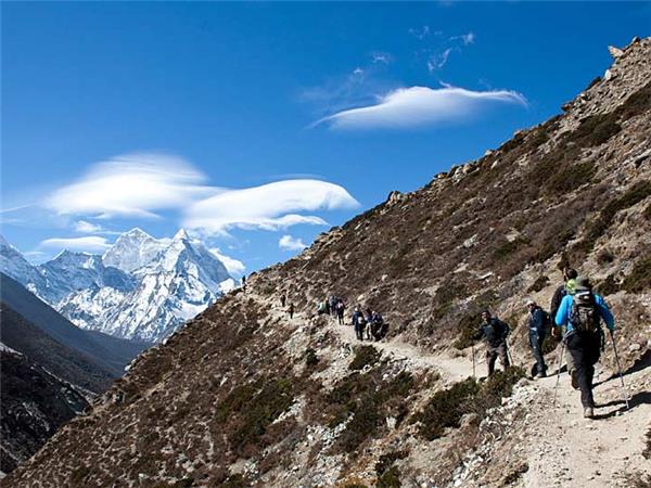Everest base camp trek