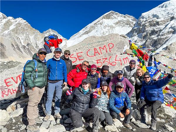 Everest base camp trek