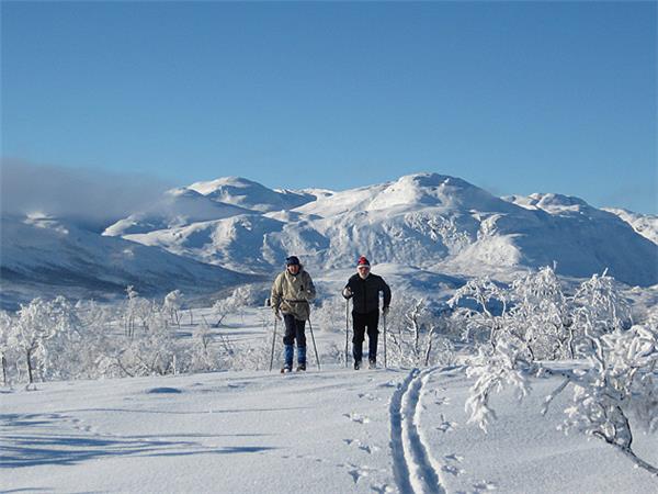 Mosstrond cross country skiing in Norway