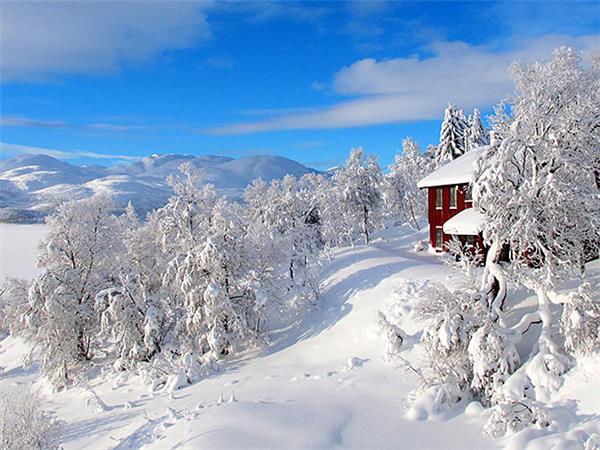 Mosstrond cross country skiing in Norway