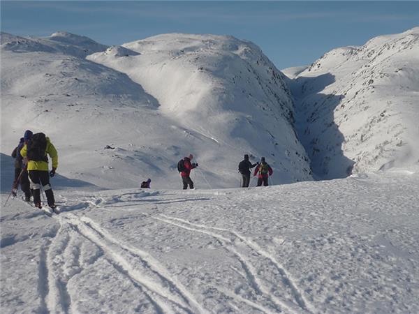 Mosstrond cross country skiing in Norway