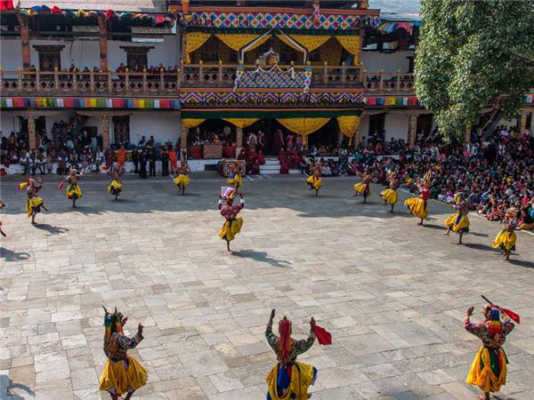 Bhutan festivals small group holiday