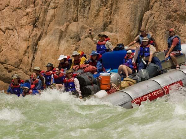 Grand canyon rafting vacation