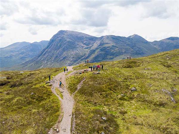 West Highland Way small group hiking vacation, Scotland