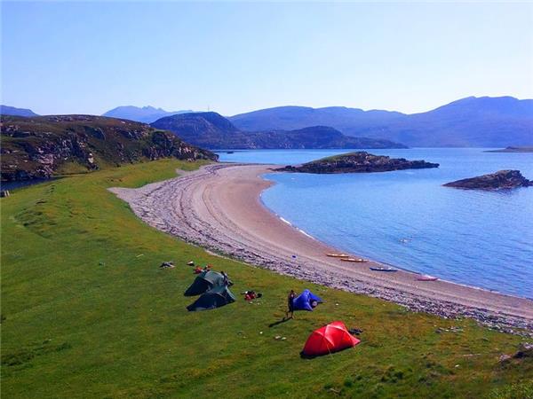 Sea kayaking adventure in Scotland