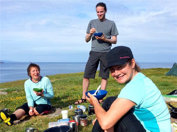 Sea kayaking adventure in Scotland