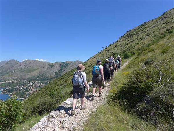Small group walking vacation in Croatia